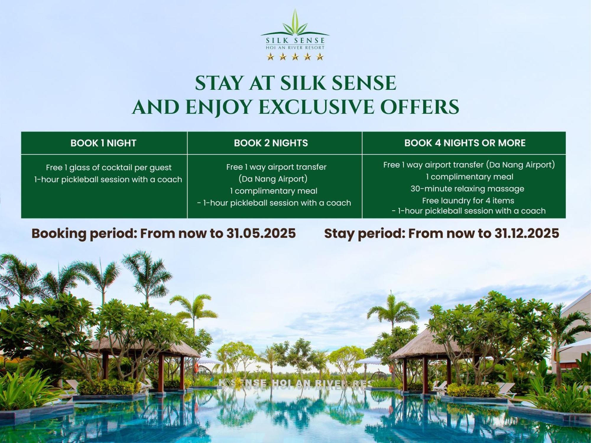 Silk Sense Hoi An River Resort Eksteriør bilde